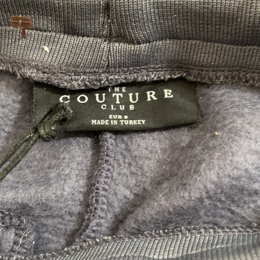 The Couture Club Signature Contrast Rib Joggers S - Picture 6 of 9